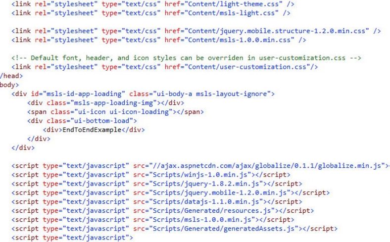 How to see web page source code on android