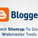How to submit blogger sitemap to google webmaster tools