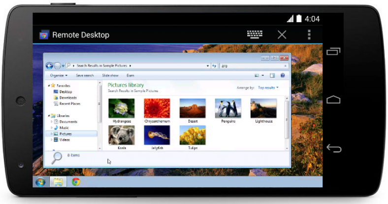 How to use android phone as mouse and keyboard for PC