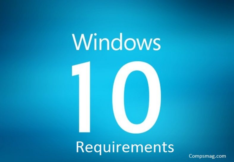 Windows 10 requirements