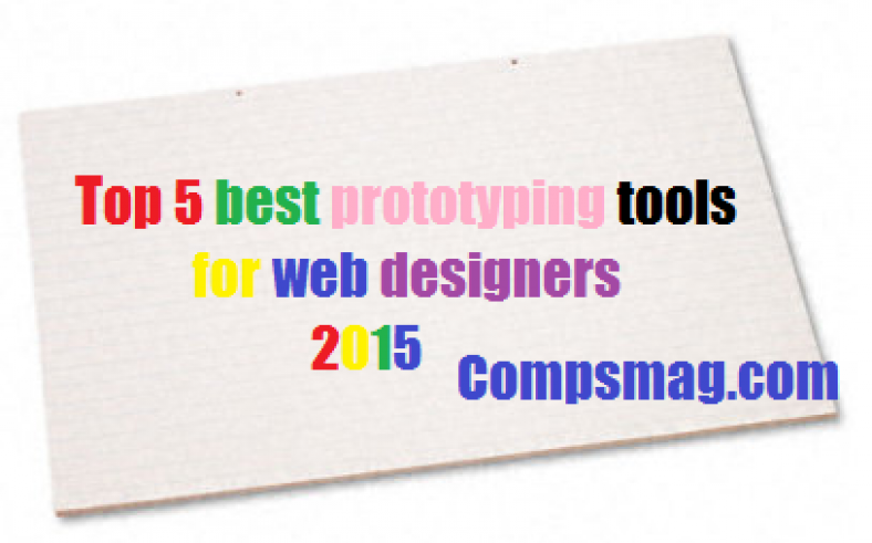 The best prototyping tools for web designers 2015