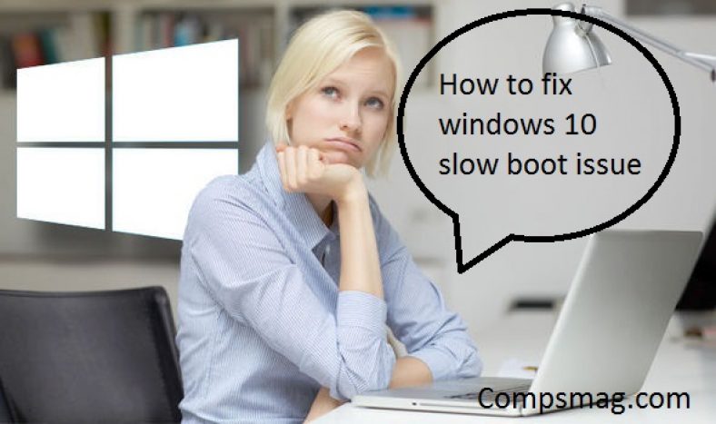 How to fix windows 10 slow boot issue