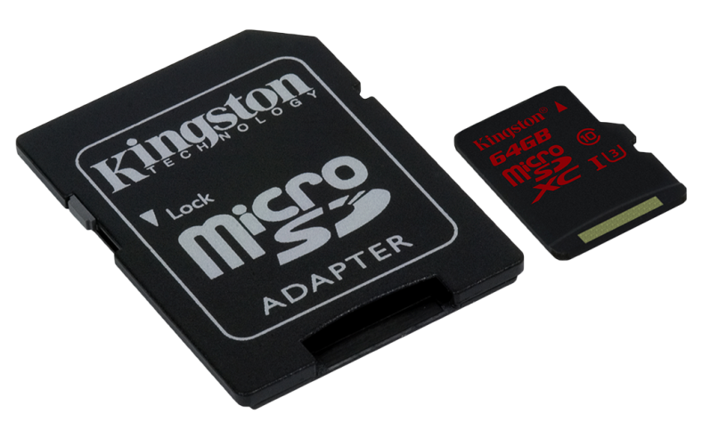 Kingston 32GB UHS-I U3 microSDHC Memory Card