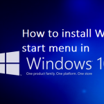 How to install windows 7 start menu in Windows 10