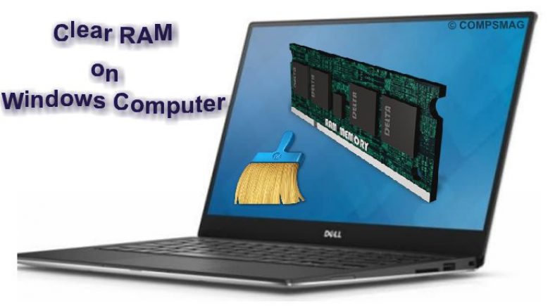 clear memory on windows