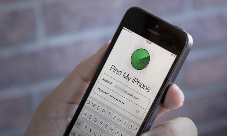 find a lost iphone