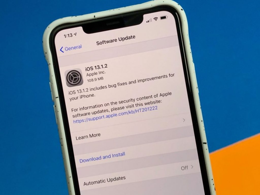Kết quả hình ảnh cho Apple iOS 13.1.2: Another Surprise Update With More Essential Fixes