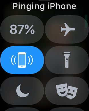 How to find a lost iPhone: ping from an Apple Watch