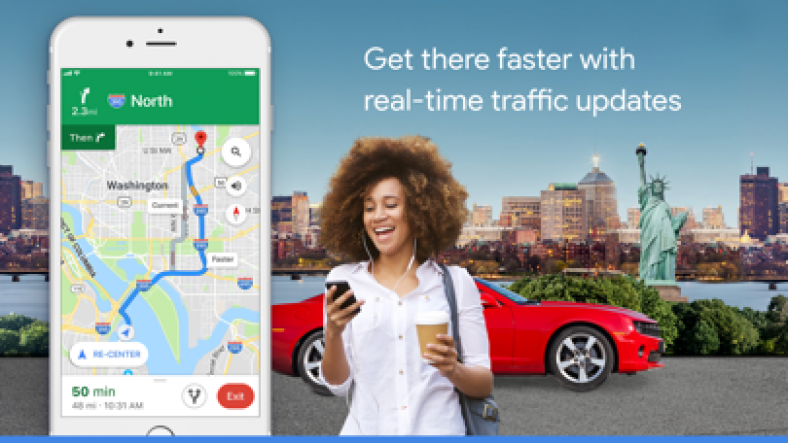 Google Maps - Transit & Food