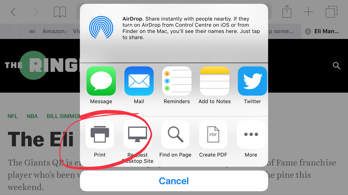 how to connect ipad to canon printer