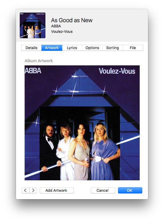 How to use iTunes: album art