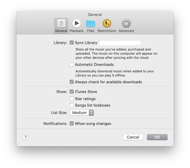 Where is iTunes Store in the Mac Music app
