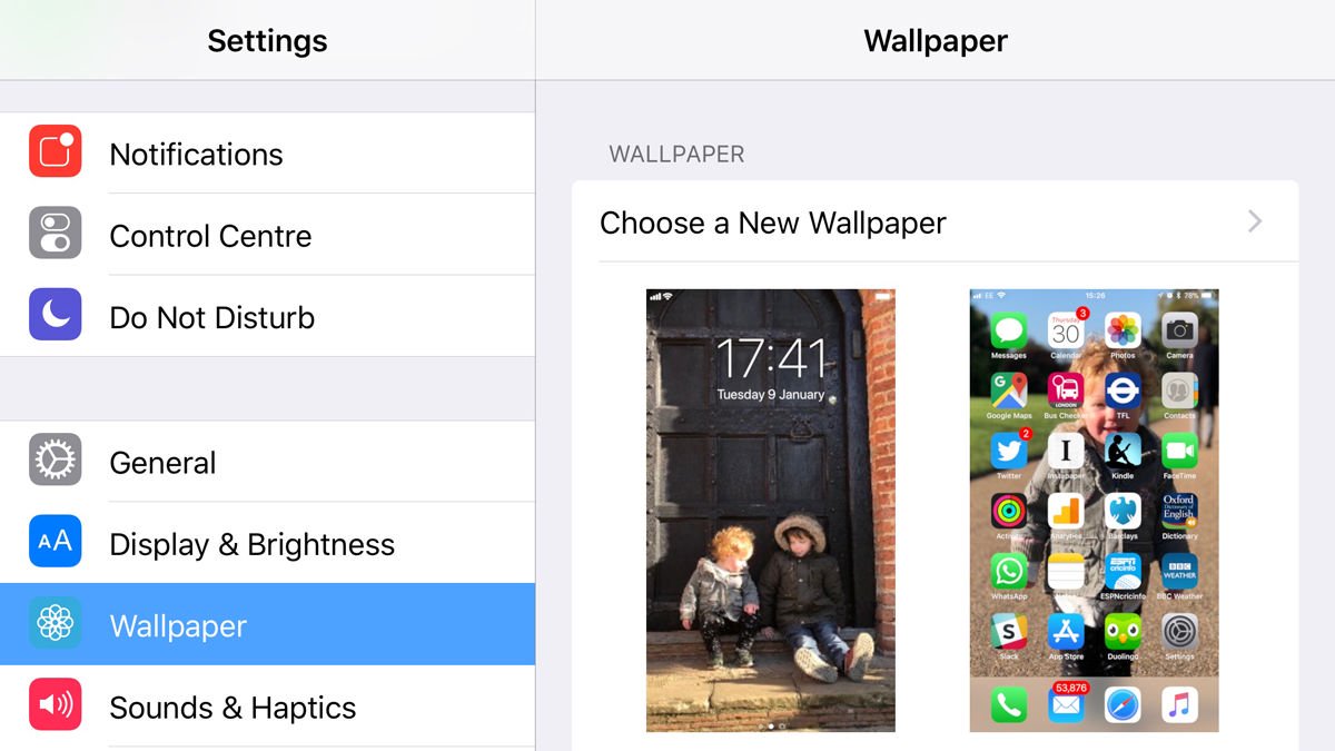 How to change the background wallpaper on iPhone & iPad - Compsmag