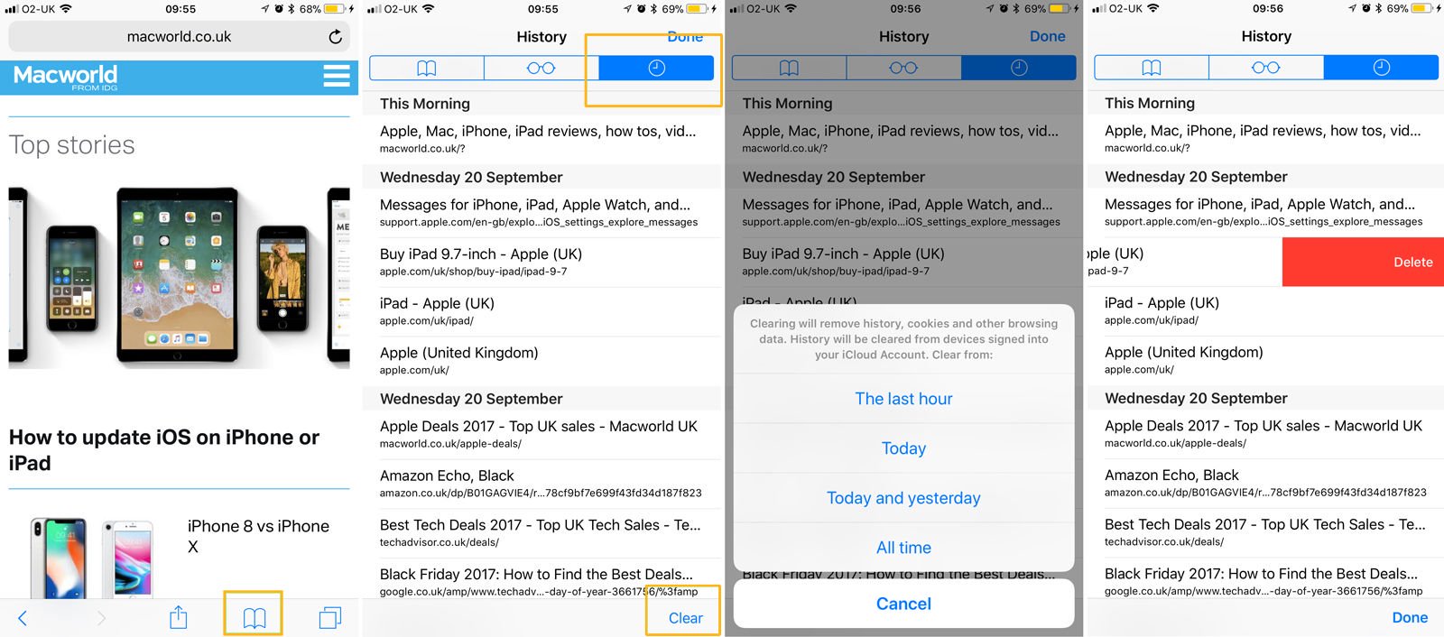 How to delete browsing history on iPhone and iPad: iOS 11