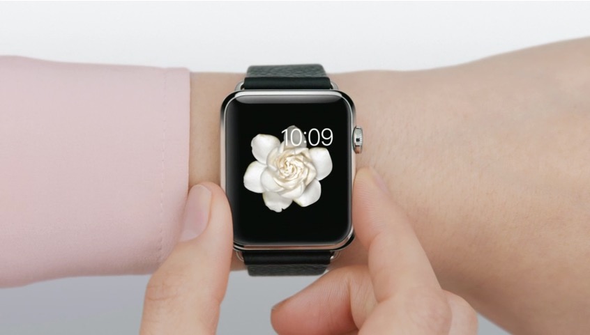 apple screen touch watch