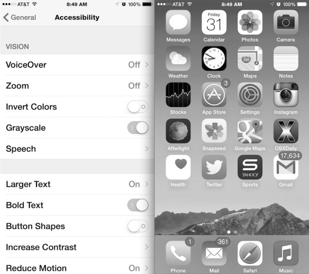 How To Turn IPhone Or IPad Screen Into Black White With Grayscale Mode Compsmag