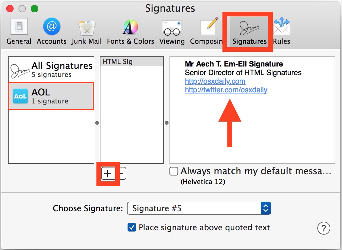 How to Make an HTML Signature for Mail on Mac OS - Compsmag