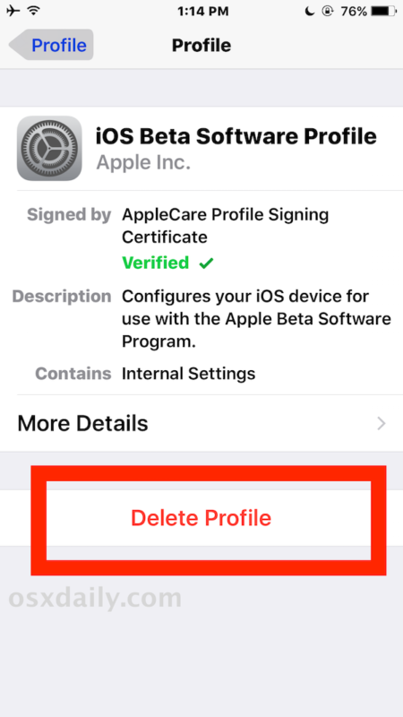 How To Remove Ios Beta Profile And Opt Out Of Ios Beta Updates Compsmag