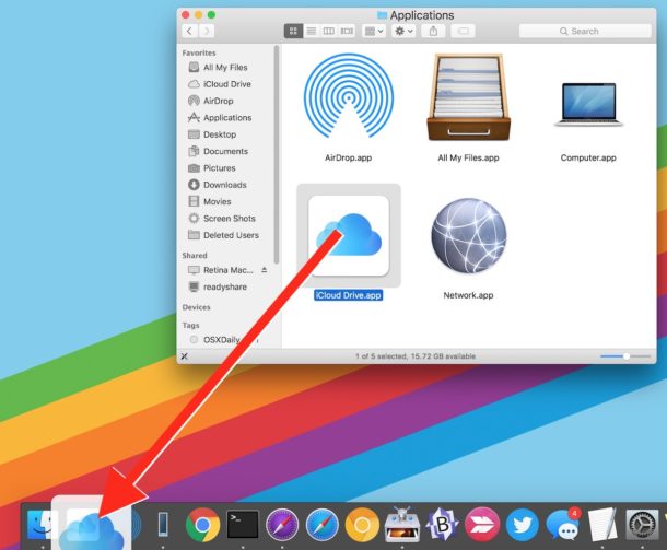 icloud software for mac