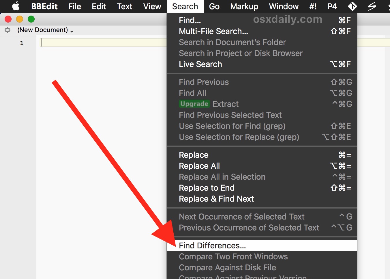 Find & Compare File Differences Side-By-Side with BBEdit for Mac In 2022