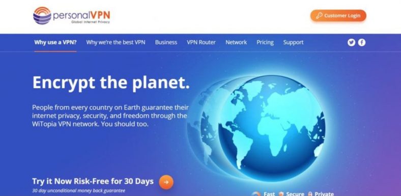 WiTopia PersonalVPN review