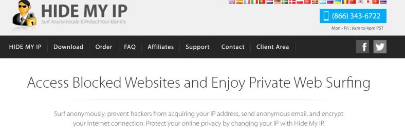 Hide My IP VPN review