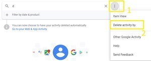 How to Delete Search History on Google Photos