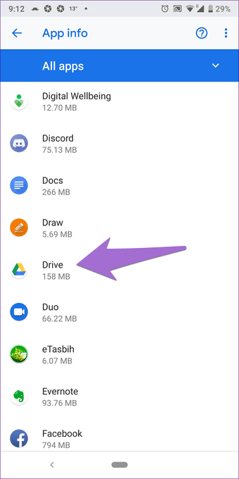 Google Drive upload error 2