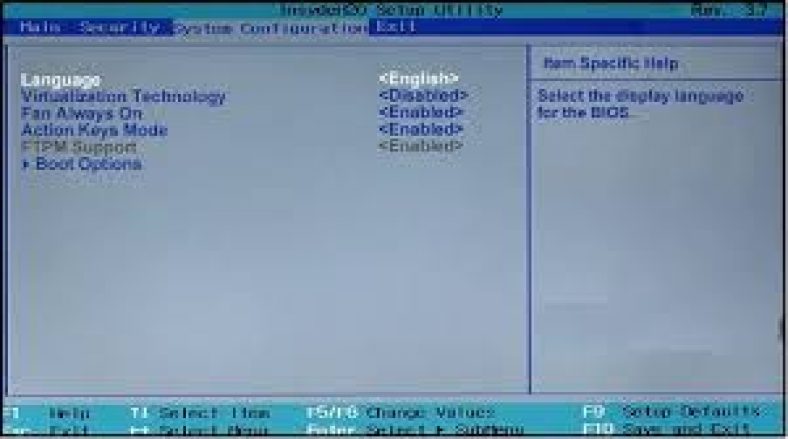 How to Enable TPM 2.0 in BIOS in HP Envy and Pavilion Laptops and Computer