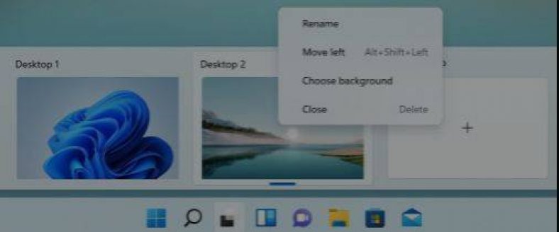 How to Create multiple desktops in Windows 11 PC