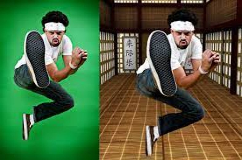 How to Use a Green Screen on Pixlr Application