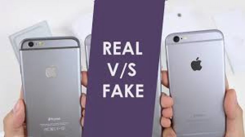 How to authenticate an iPhone and spot its a fake one