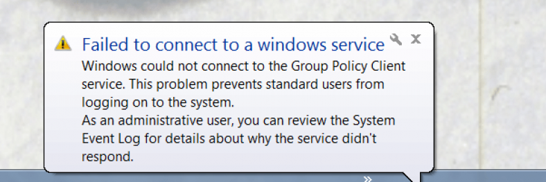 How To Fix “Failed to Connect to a Windows Service” Error