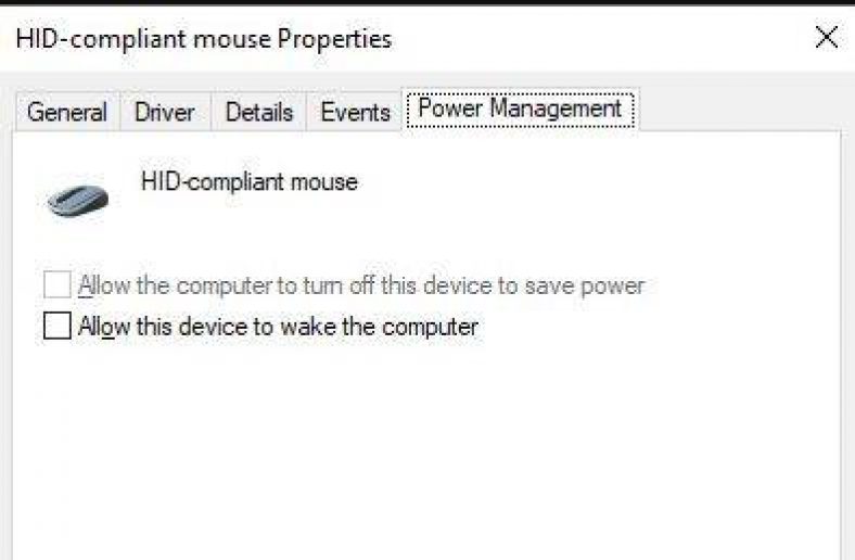How To prevent the Mouse from Waking Windows Screen