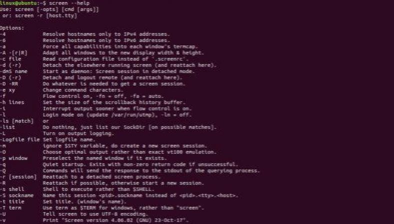 How to Use Linux’s screen With Command