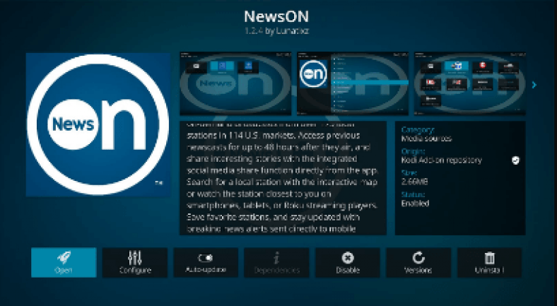 How To Install NewsON Addon on Kodi