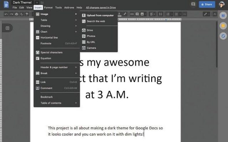 How to Enable Dark Mode in Google Sheets