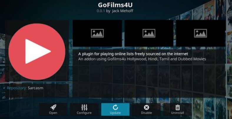 How To Install GoFilms4U Addon on Kodi