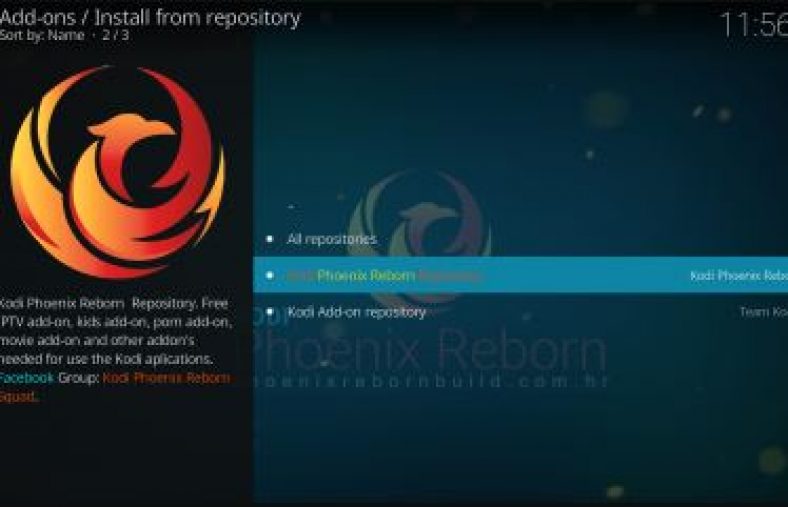 How To Install Phoenix Reborn Addon on Kodi