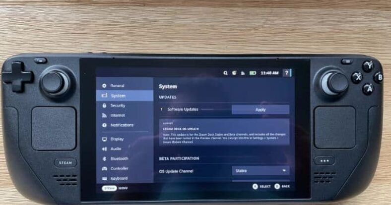 How to Update Steam Deck