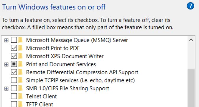 Window File Sharing not Working