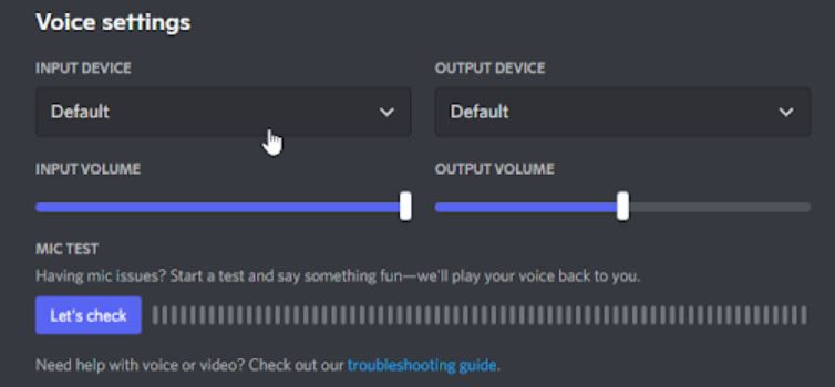 Discord Microphone Not Working