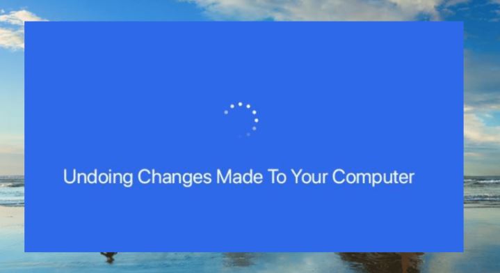 How to Fix ‘Undoing Changes to Your Computer’ Issue in Windows 11/10