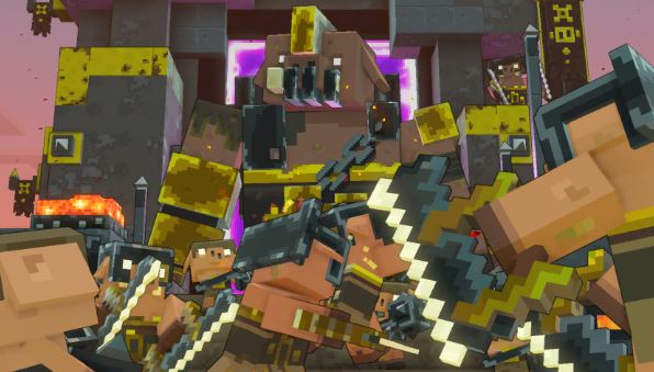 how to Defeat Horde Of The Bastion in Minecraft Legends