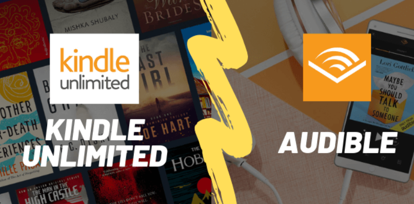 Kindle Unlimited vs Audible: review and compare