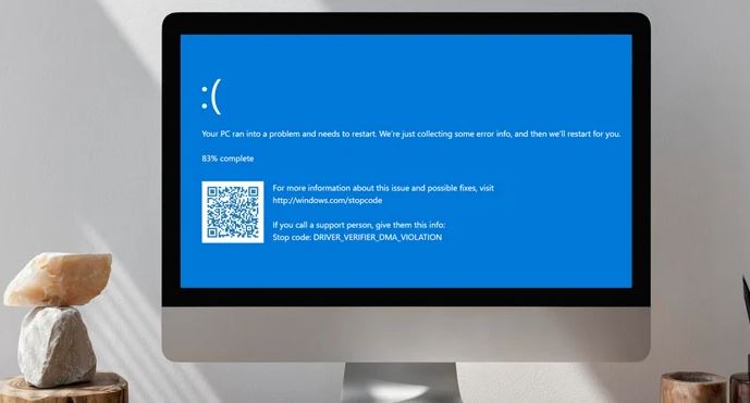 Fix: 'DRIVER VERIFIER DMA VIOLATION' issue in Windows 11/10