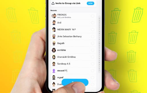 Snapchat: How to delete friends