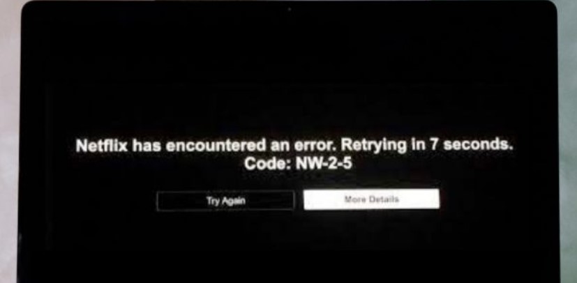 How to Fix 'Netflix Error Code NW-2-5' issue