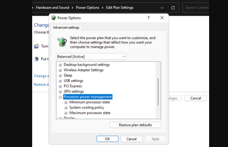 Fix: 'System Cooling Policy Missing in Power Options' issue