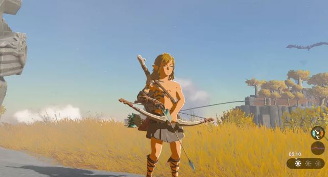 How to cancel an arrow shot in Tears of the Kingdom